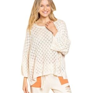 Women's POL Cream Sweater